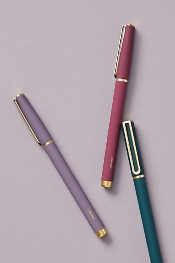 Trinity Tri-Color Pen Set (Red, Lavender, Blue)